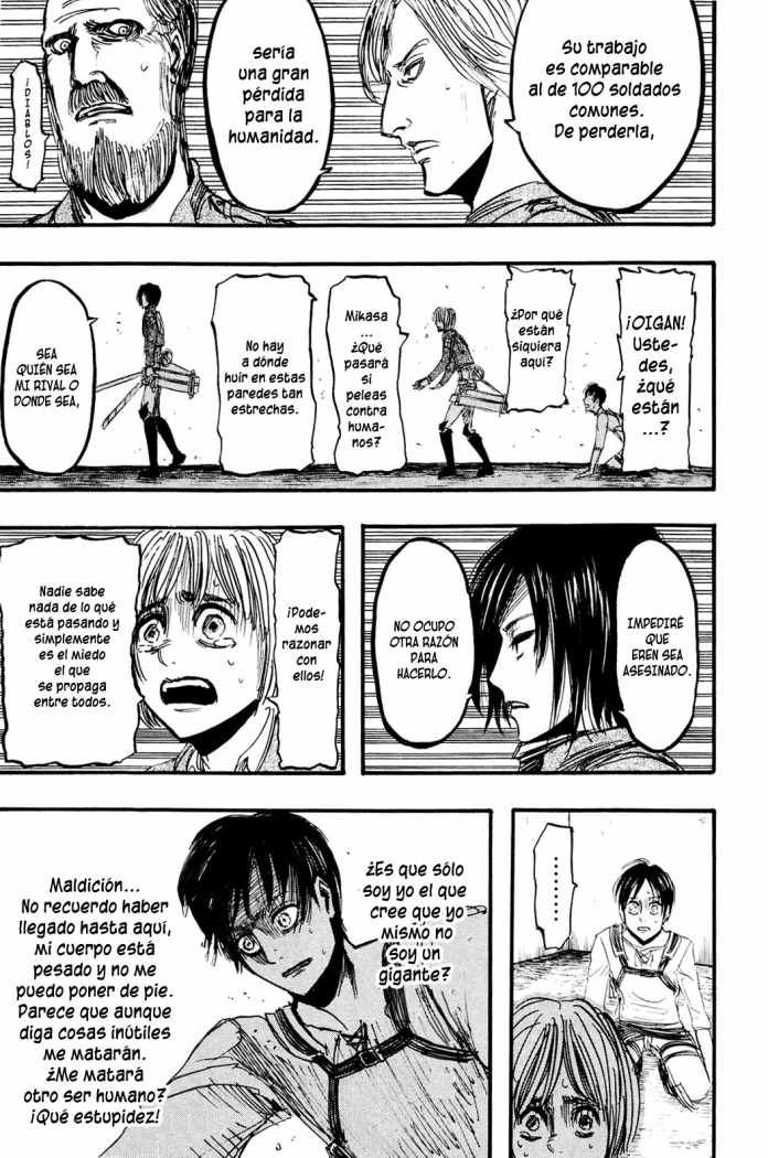 Read Attack on Titan Español Manga Online
