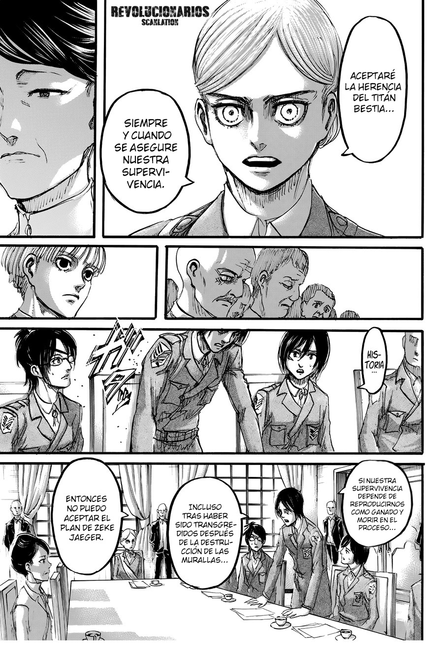 Read Attack on Titan Español Manga Online