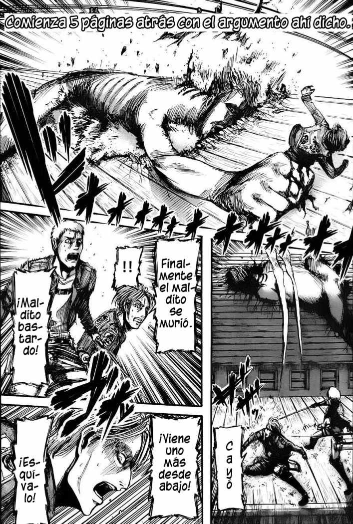 Read Attack on Titan Español Manga Online