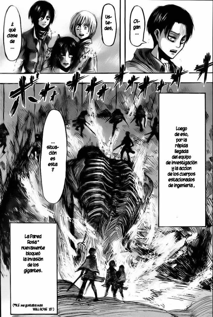 Read Attack on Titan Español Manga Online