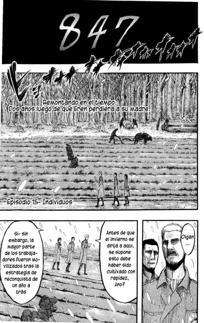 Read Attack on Titan Español Manga Online