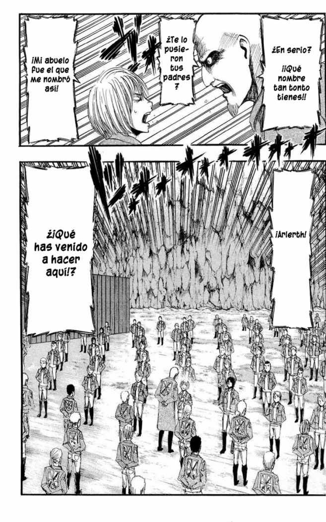 Read Attack on Titan Español Manga Online