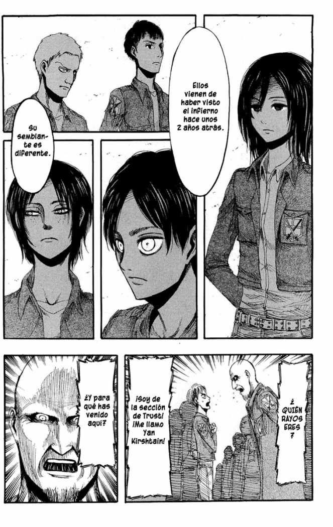 Read Attack on Titan Español Manga Online