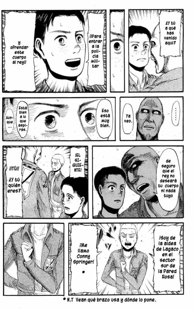 Read Attack on Titan Español Manga Online