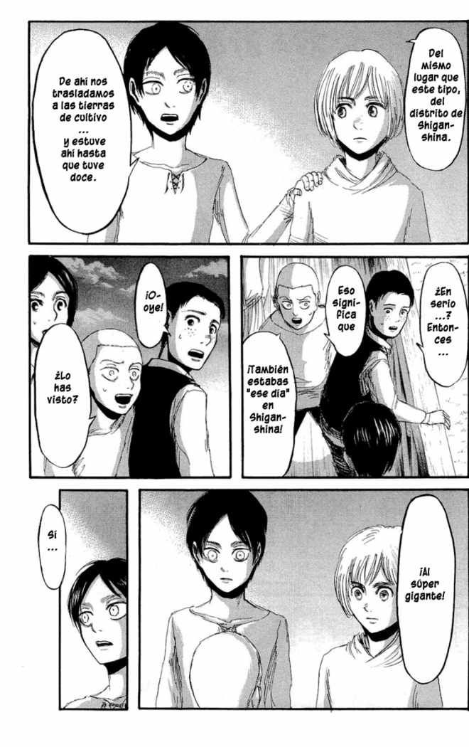 Read Attack on Titan Español Manga Online