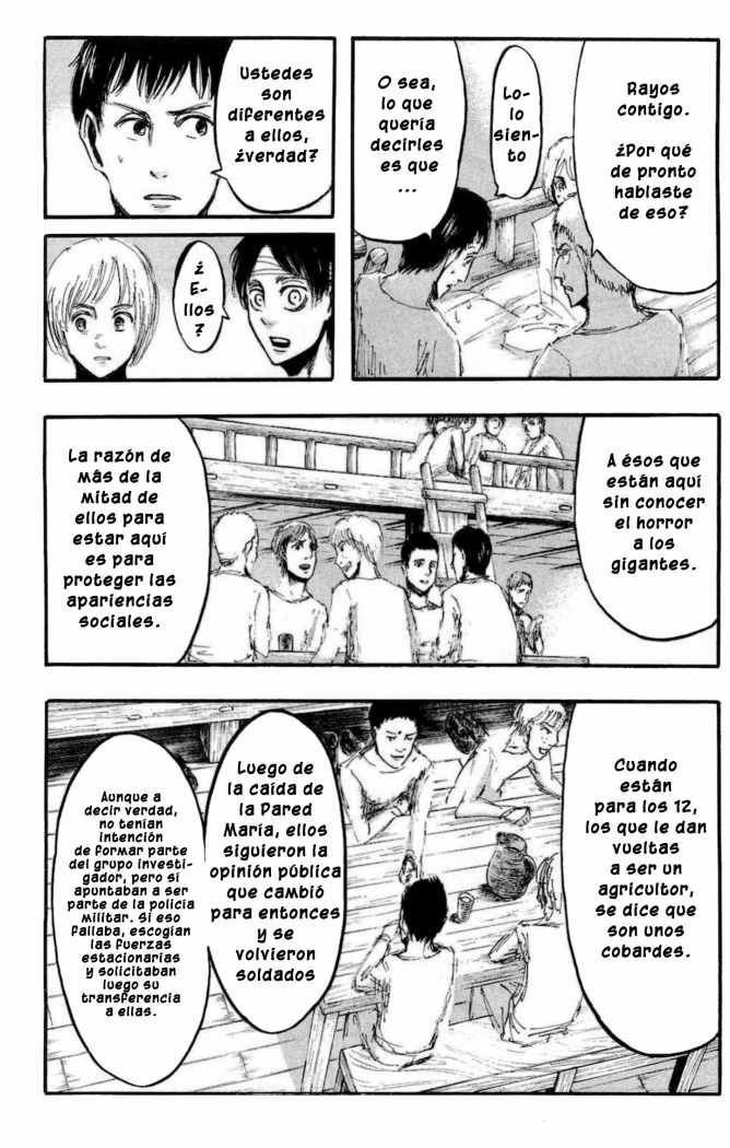 Read Attack on Titan Español Manga Online