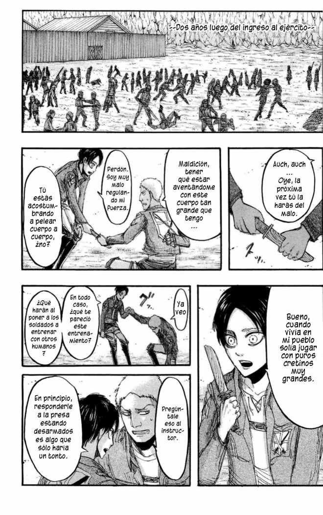 Read Attack on Titan Español Manga Online