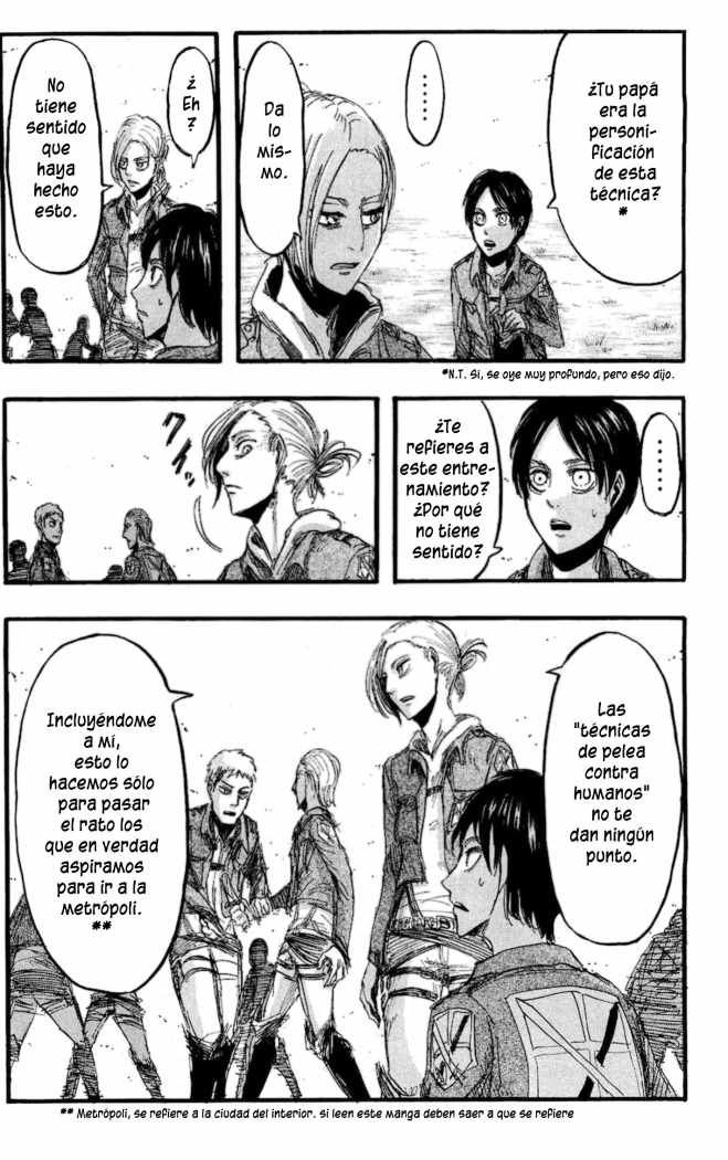 Read Attack on Titan Español Manga Online
