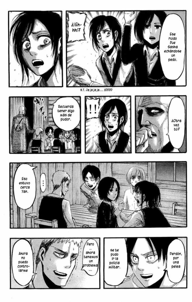 Read Attack on Titan Español Manga Online