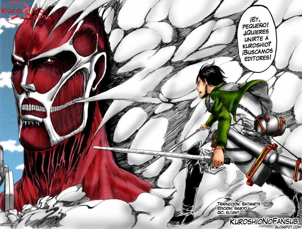 Read Attack on Titan Español Manga Online
