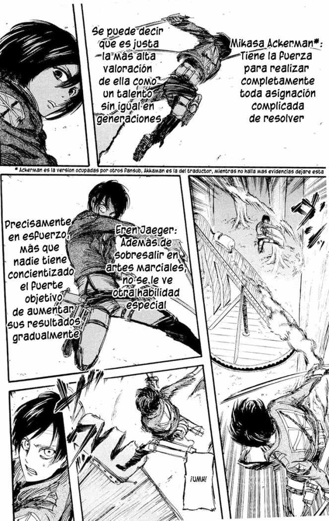 Read Attack on Titan Español Manga Online