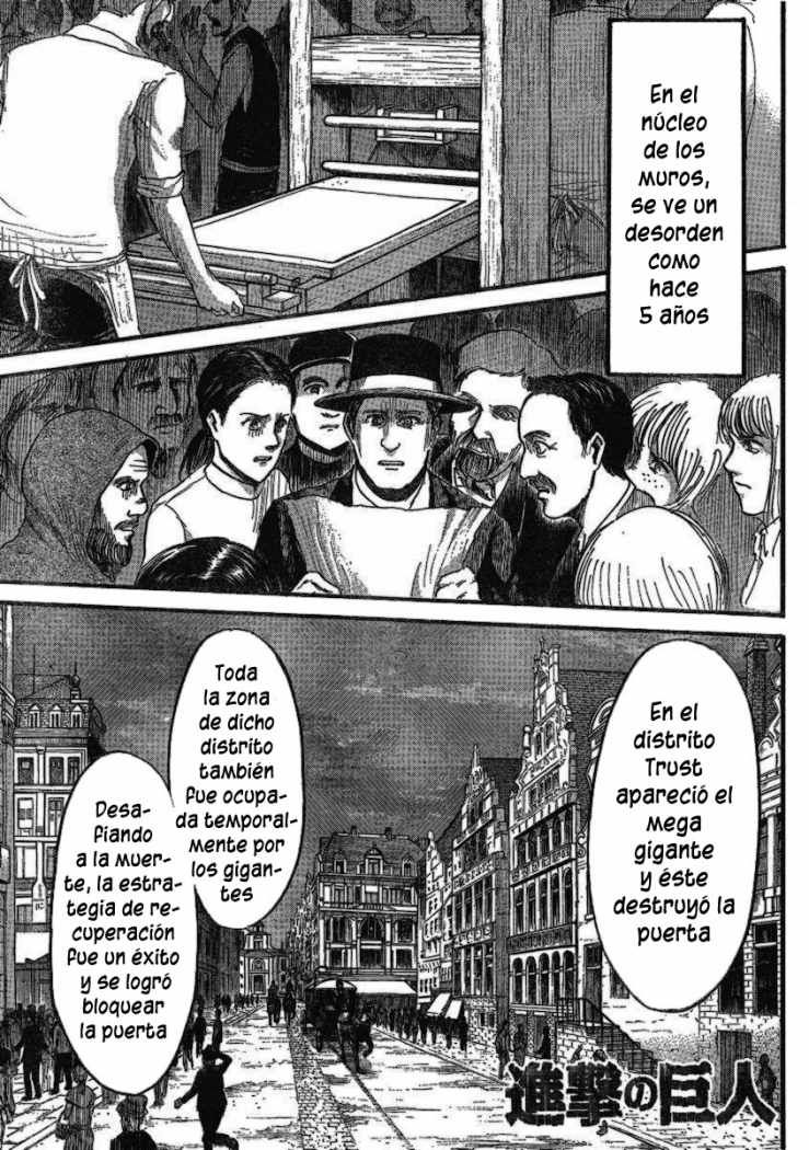 Read Attack on Titan Español Manga Online