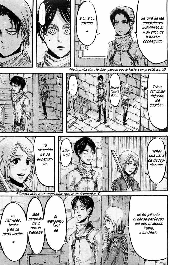 Read Attack on Titan Español Manga Online
