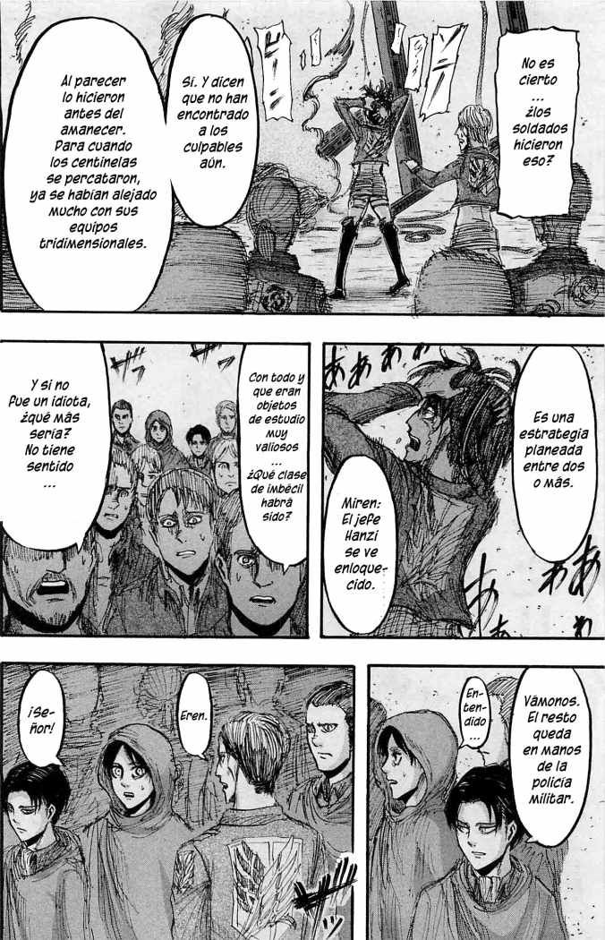 Read Attack on Titan Español Manga Online