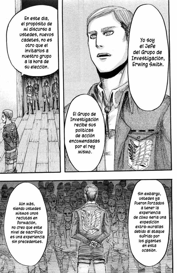 Read Attack on Titan Español Manga Online