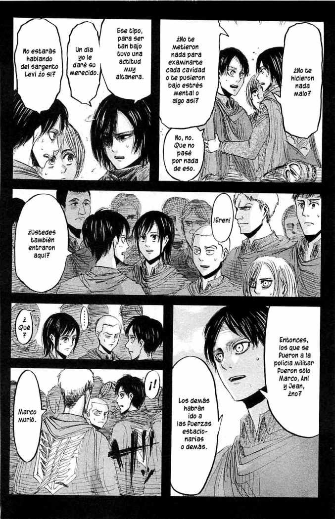 Read Attack on Titan Español Manga Online