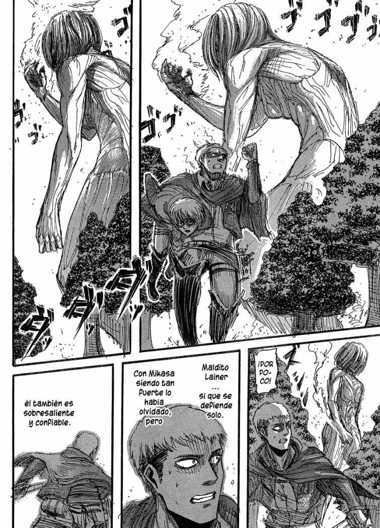 Read Attack on Titan Español Manga Online