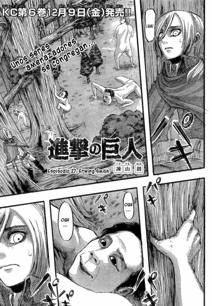 Read Attack on Titan Español Manga Online