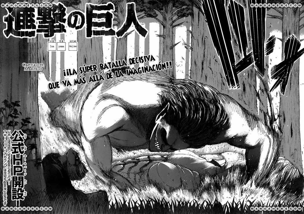 Read Attack on Titan Español Manga Online