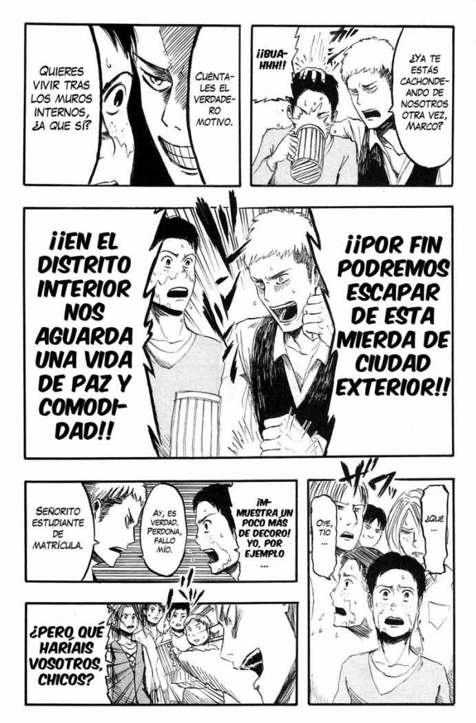 Read Attack on Titan Español Manga Online