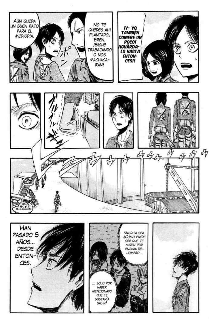Read Attack on Titan Español Manga Online
