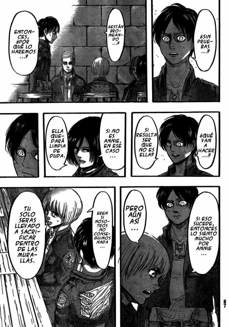 Read Attack on Titan Español Manga Online