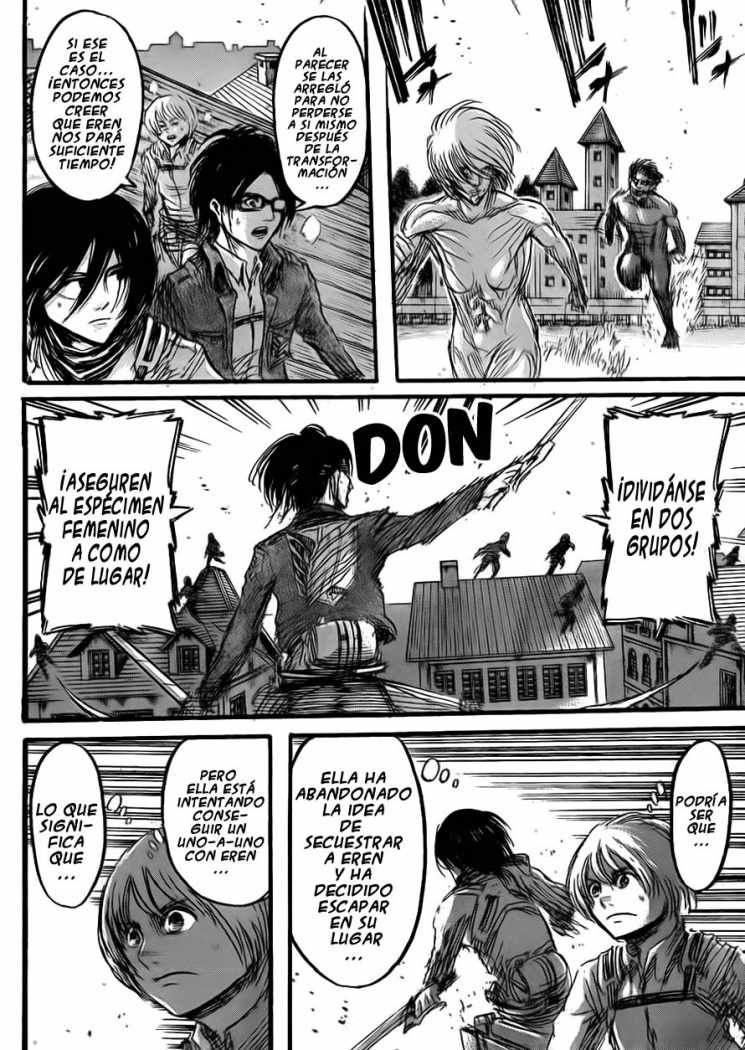 Read Attack on Titan Español Manga Online