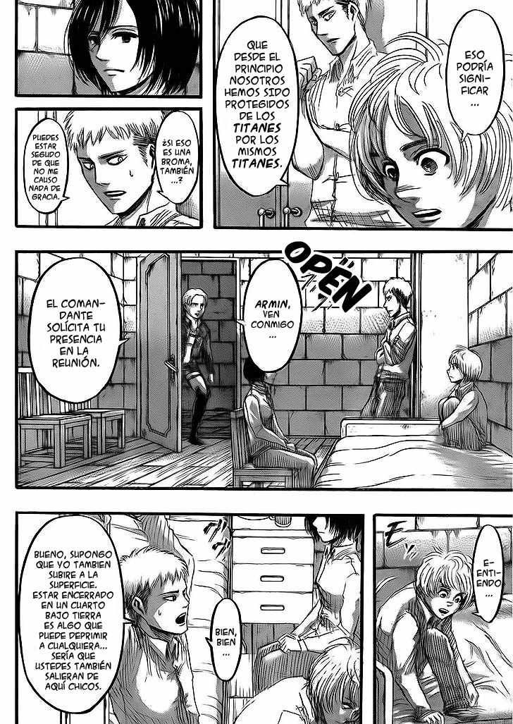 Read Attack on Titan Español Manga Online