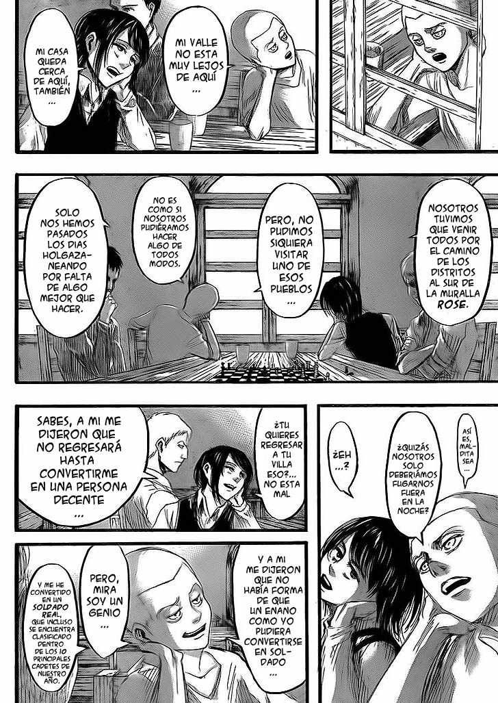 Read Attack on Titan Español Manga Online