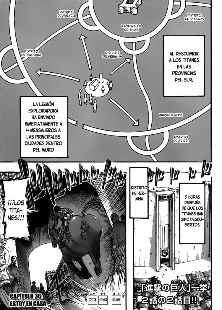 Read Attack on Titan Español Manga Online