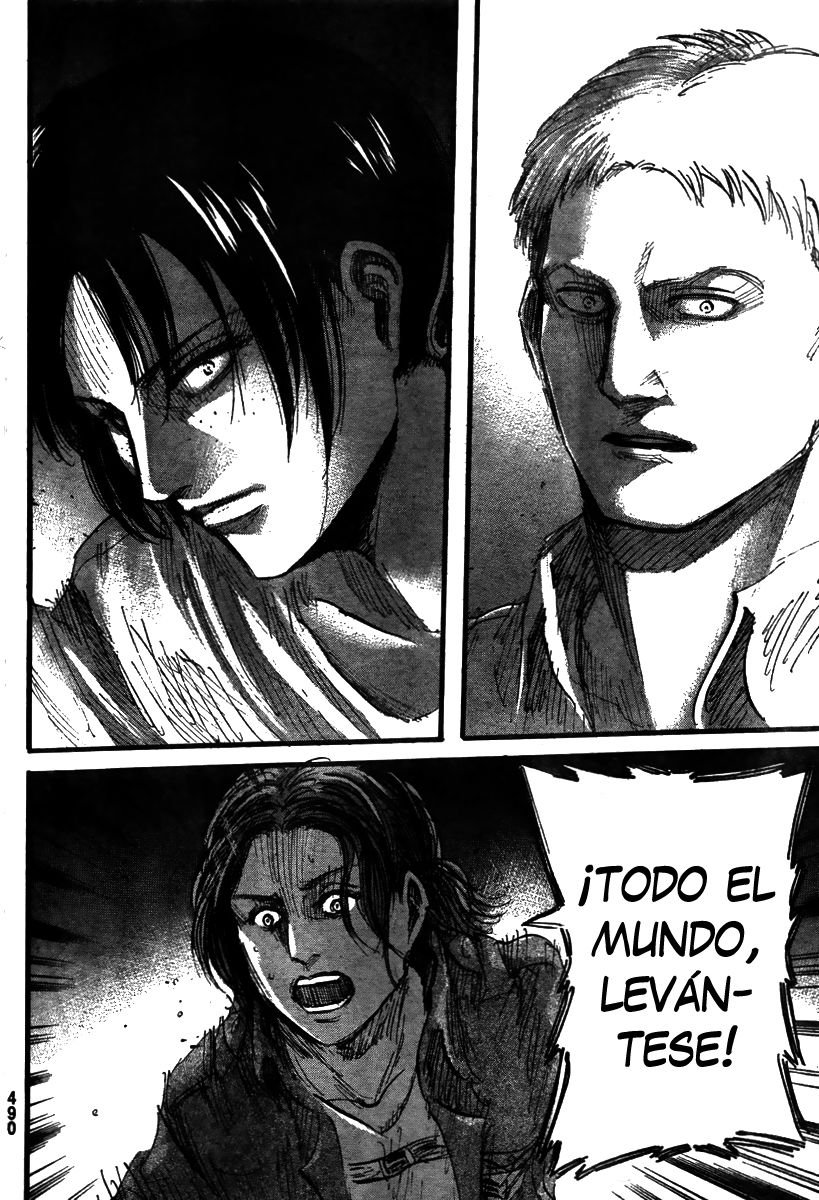 Read Attack on Titan Español Manga Online