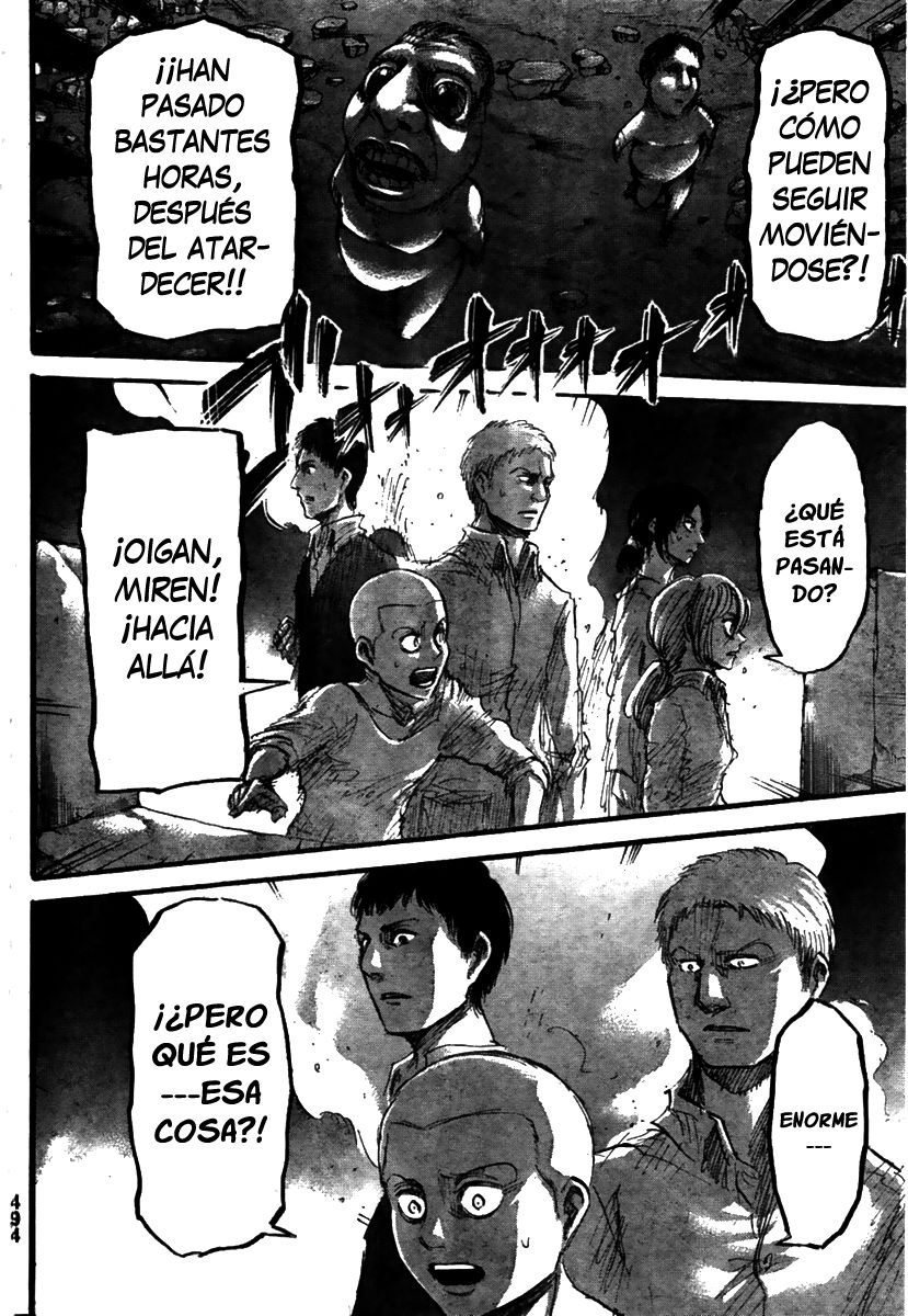 Read Attack on Titan Español Manga Online