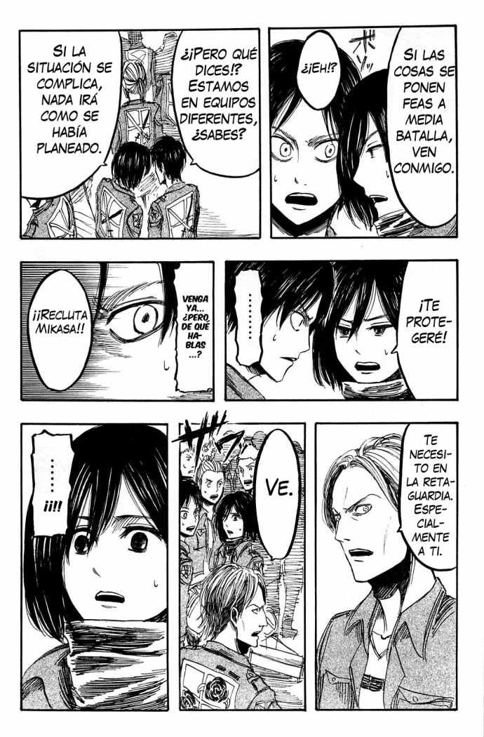 Read Attack on Titan Español Manga Online