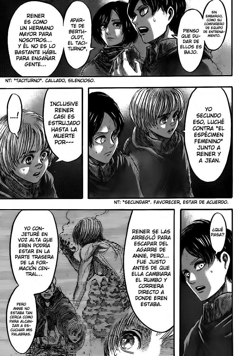 Read Attack on Titan Español Manga Online