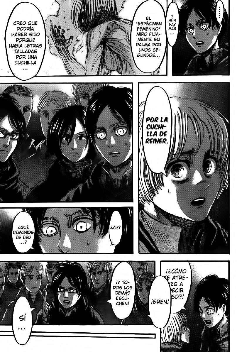 Read Attack on Titan Español Manga Online