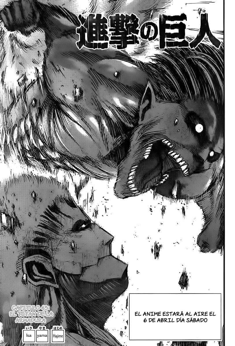 Read Attack on Titan Español Manga Online