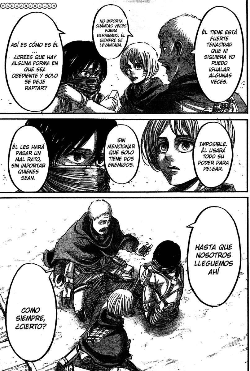 Read Attack on Titan Español Manga Online
