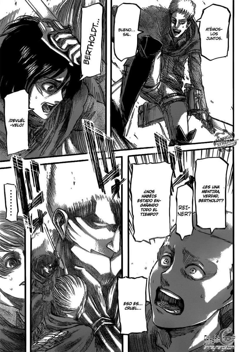 Read Attack on Titan Español Manga Online