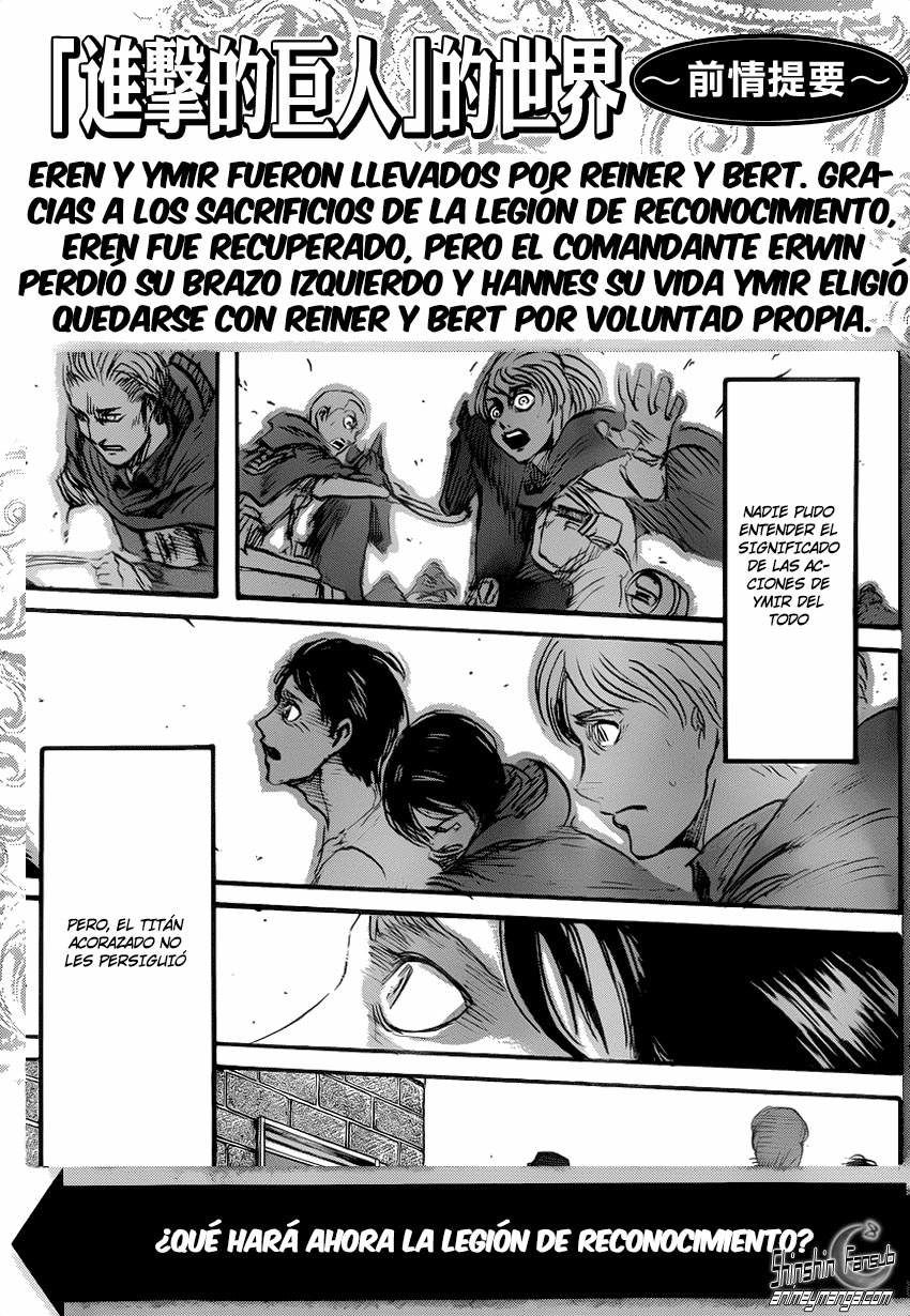 Read Attack on Titan Español Manga Online