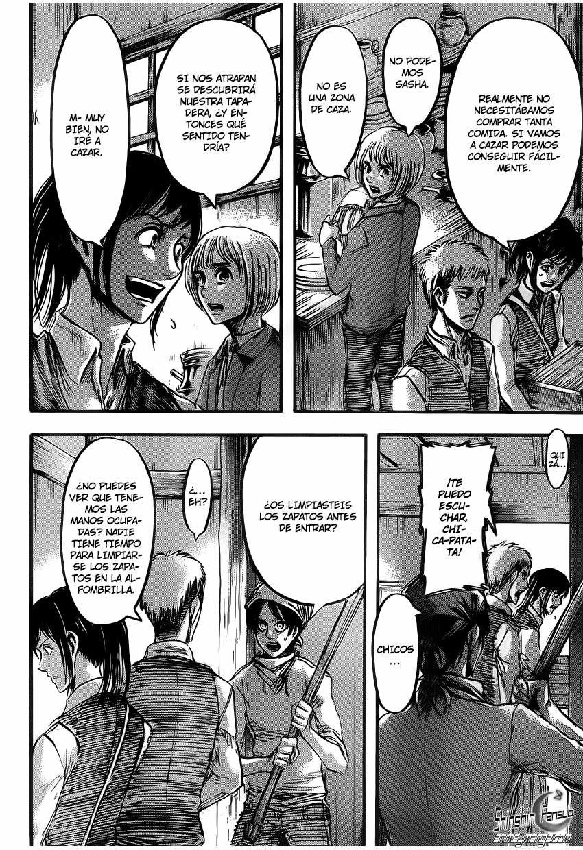 Read Attack on Titan Español Manga Online