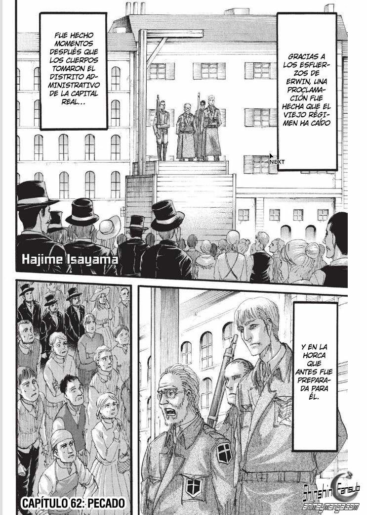 Read Attack on Titan Español Manga Online