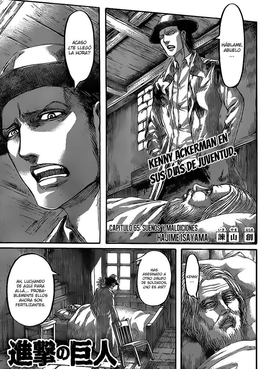 Read Attack on Titan Español Manga Online