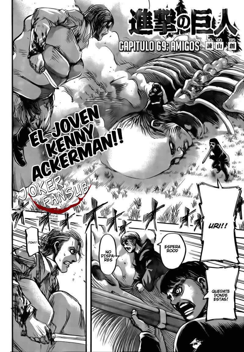 Read Attack on Titan Español Manga Online