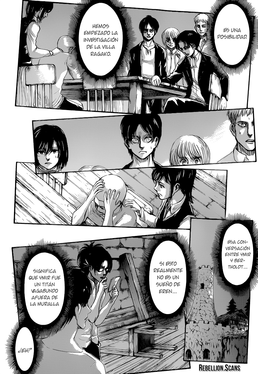Read Attack on Titan Español Manga Online