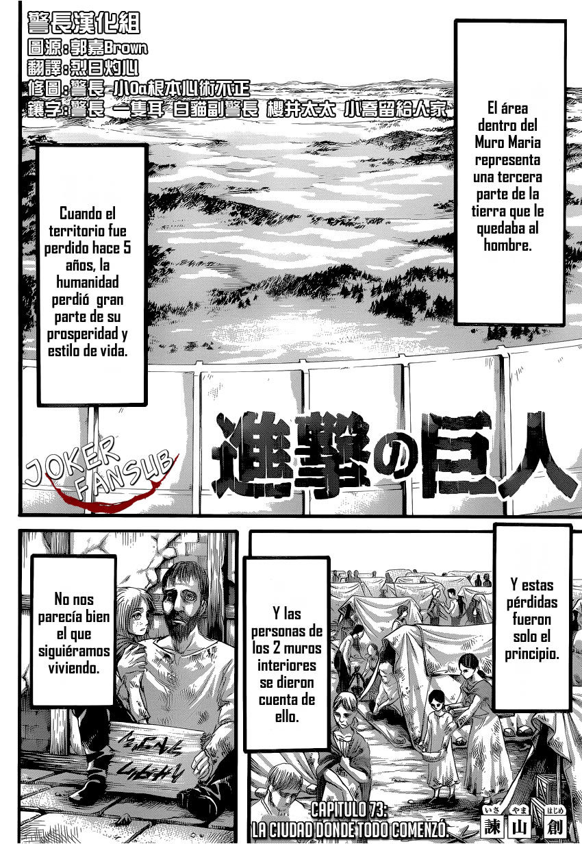 Read Attack on Titan Español Manga Online
