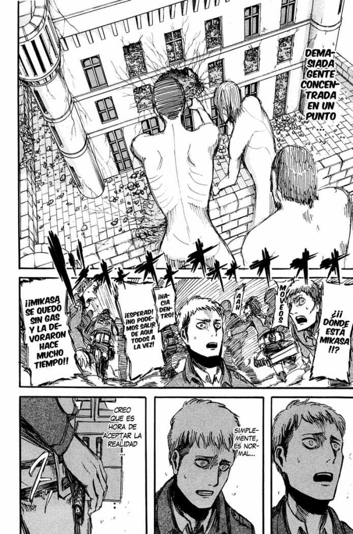 Read Attack on Titan Español Manga Online