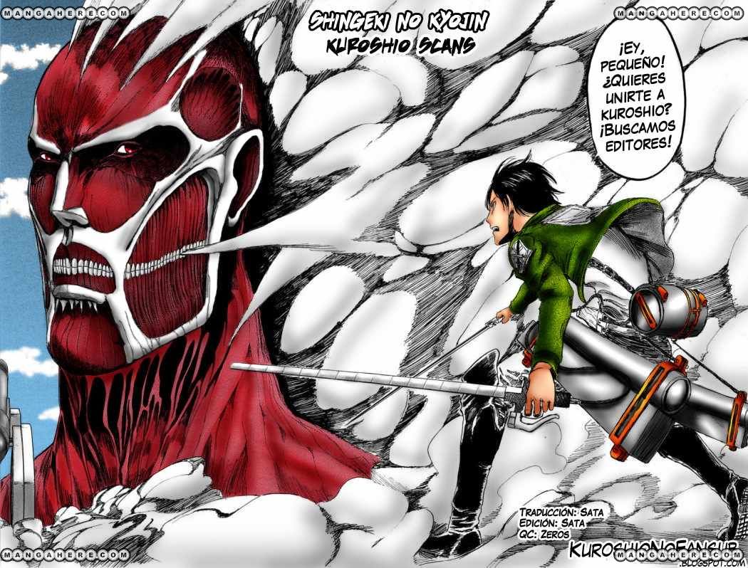 Read Attack on Titan Español Manga Online