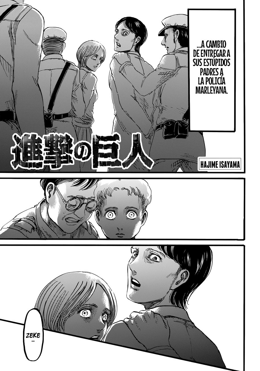Read Attack on Titan Español Manga Online