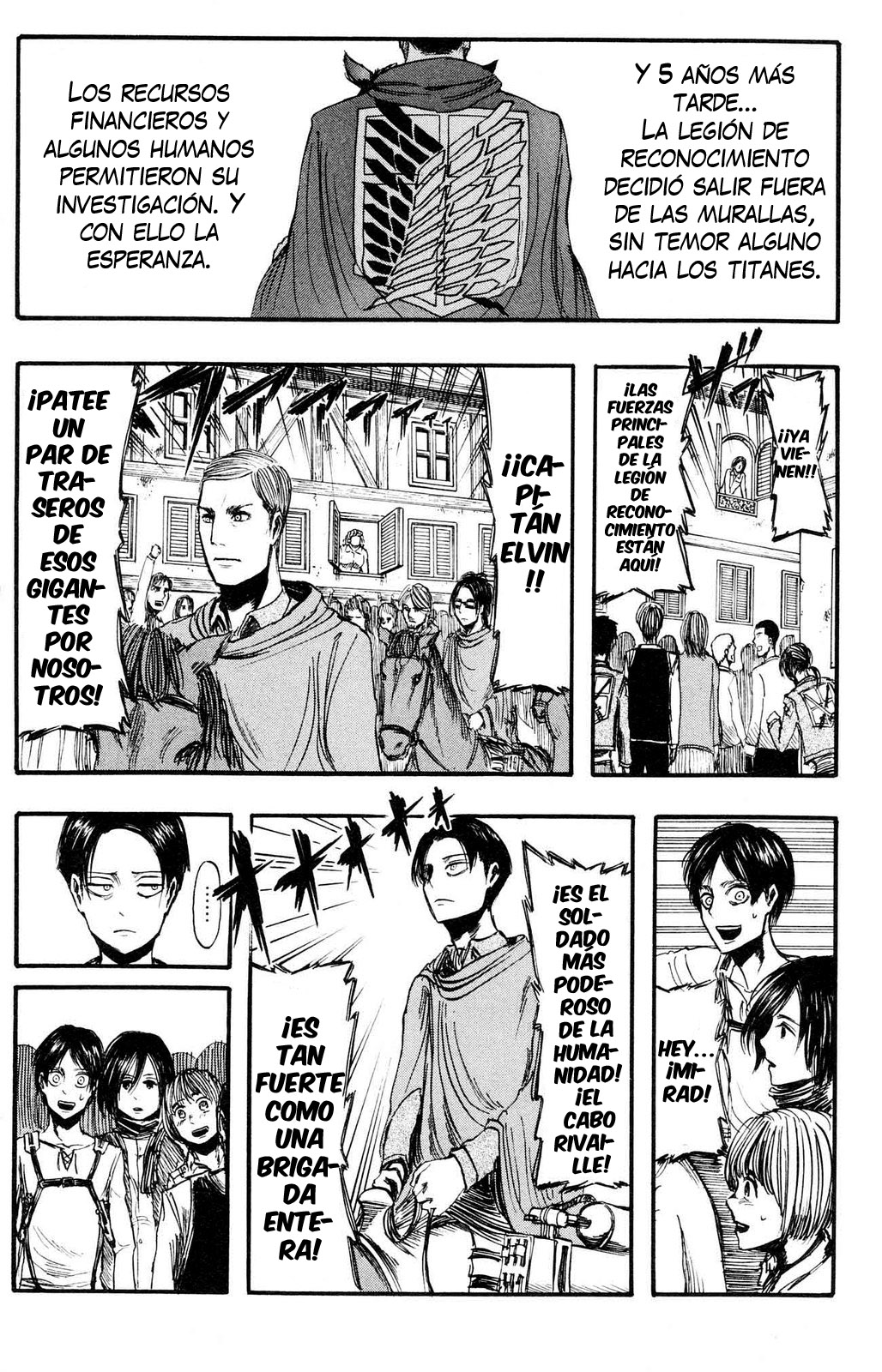 Read Attack on Titan Español Manga Online