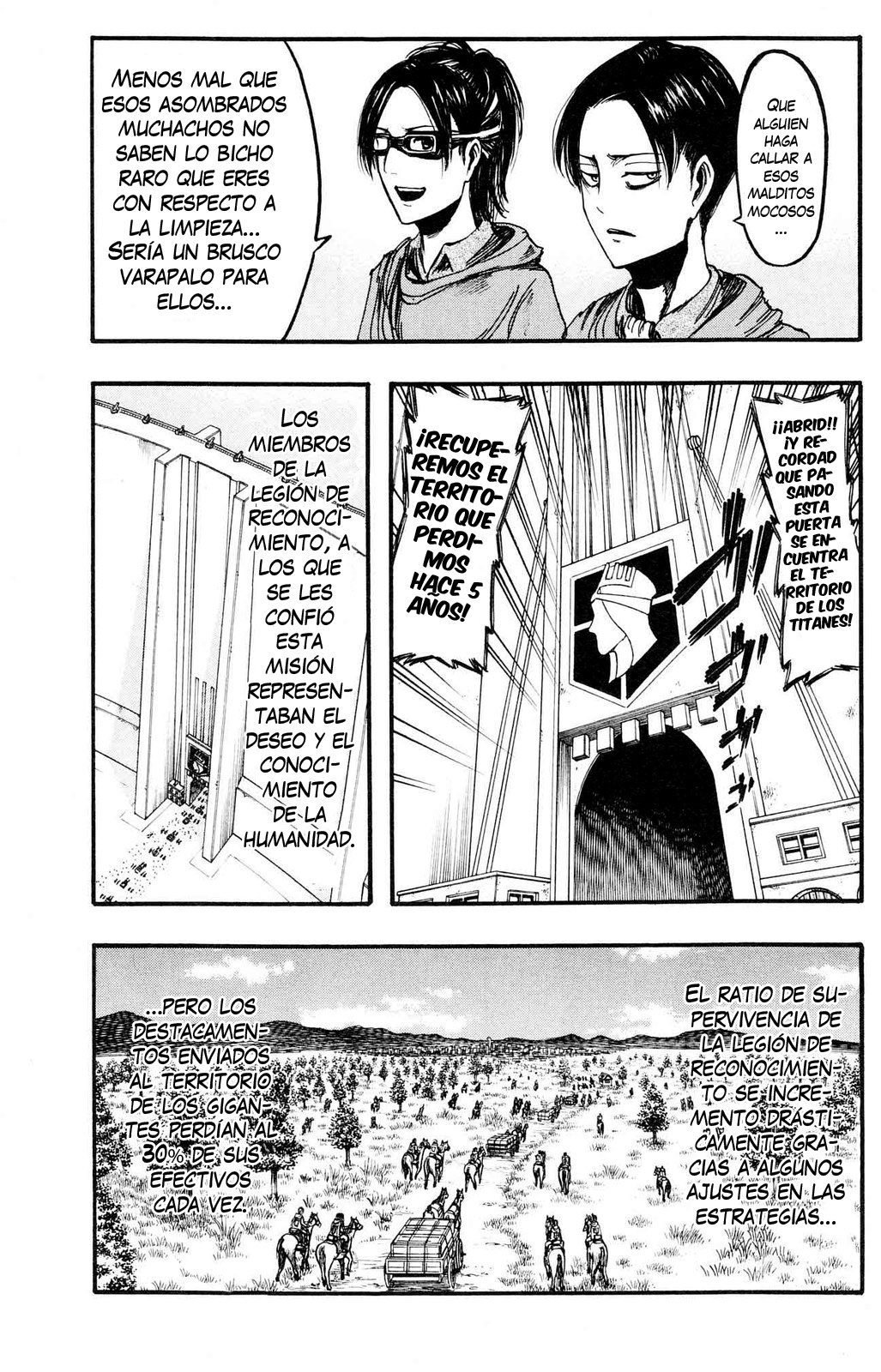 Read Attack on Titan Español Manga Online